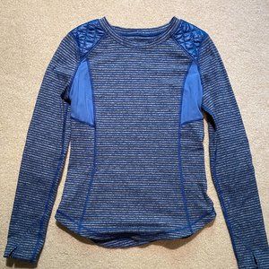 Lululemon Women's Long Sleeve Pullover Small Size Dark Blue